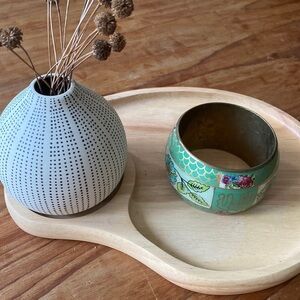 Floral Enamel Bracelet